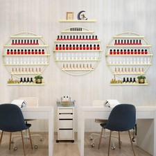 Wall Mounted Round Nail Polish