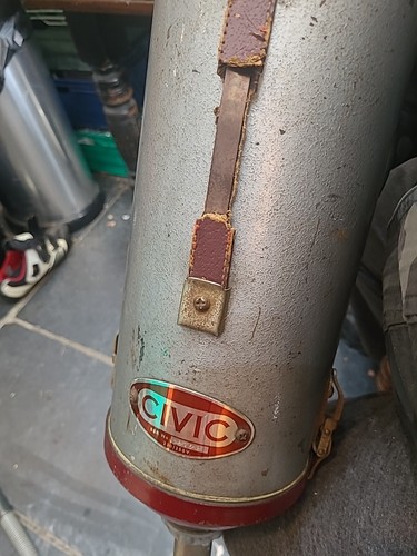 Vintage 1950s cylinder vacuum - 1950s,