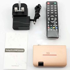 RF To HDMI Games Console Converter - UK Version | Analog Demodulator Digital HD·