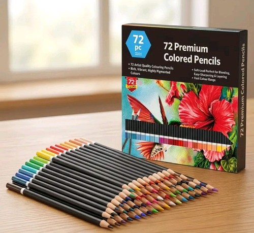 72pcs premium oil based - 72pcs,