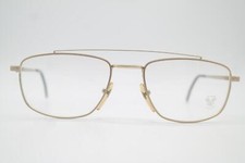 Vintage Glasses POLICE 2053 Gold Oval Frames Eyeglasses
