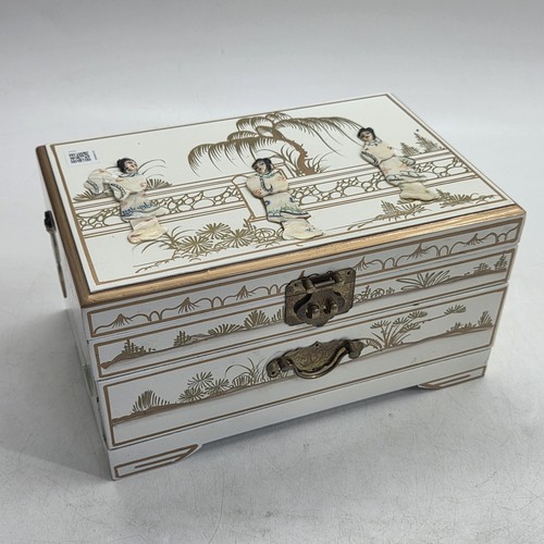 Chinese white lacquered hand - chinese,