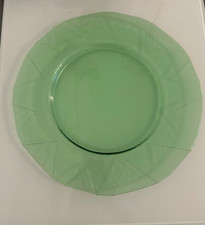 Large Green Round Glass