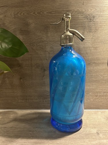 Siphon blue glass - siphon,
