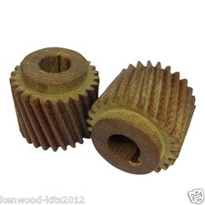 2 X Fibre Motor Pinion Gear For Crypto Peerless C28 Potato Peeler  5/8THS Shaft.