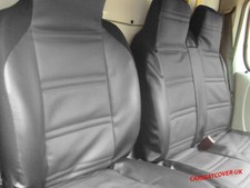 For TOYOTA HIACE Van Seat Covers LUXURY PADDED LEATHER LOOK Single & Double