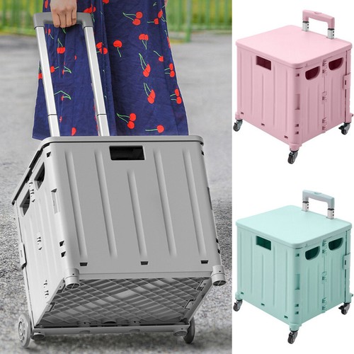 45l folding boot cart shopping - 45l,
