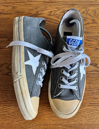 Golden goose star dark - golden, v-star