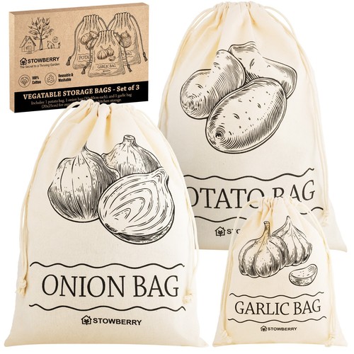 Potato onion garlic - potato,