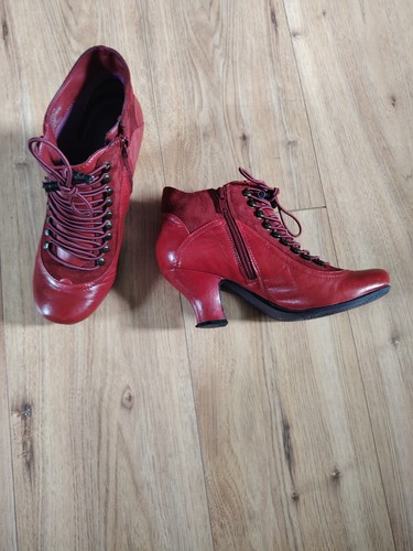 Hush puppies red leather - puppies,