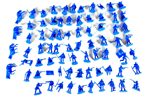 Job lot plastic model blue - job,