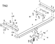 Towtrust Fixed Flange