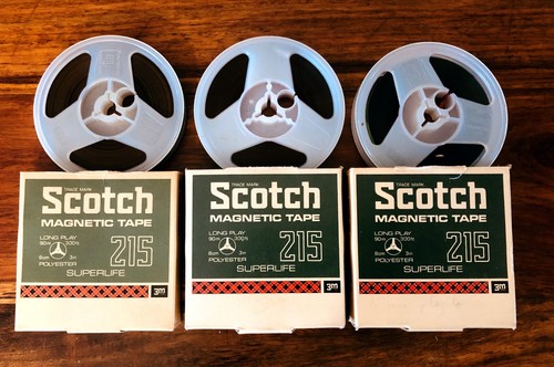 Scotch reel to - reel,