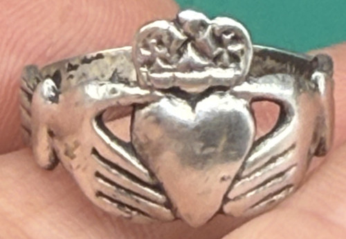 Claddagh ring sterling silver - claddagh,