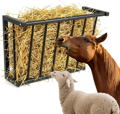 Wall mount hay rack for - mount,