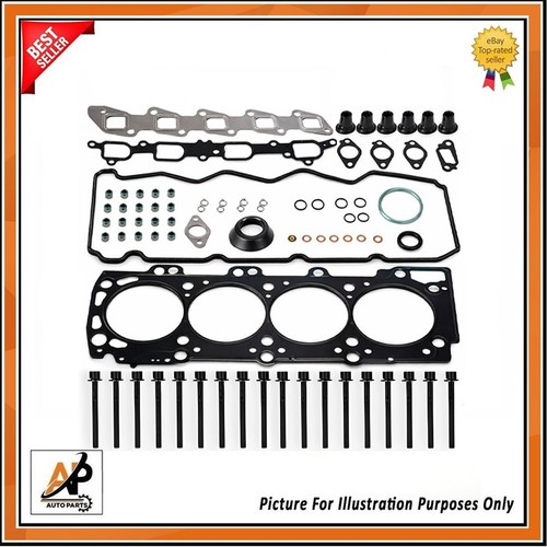 Full engine head gasket bolts - head,