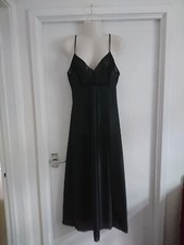 VTG BLACK SEMI SHEER GLOSSY