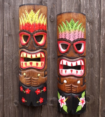 Tiki bar mask - bar, bundle