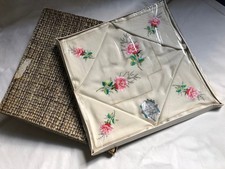 VINTAGE Irish Linen Hand