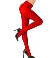 Ladybug Womens Tights Red