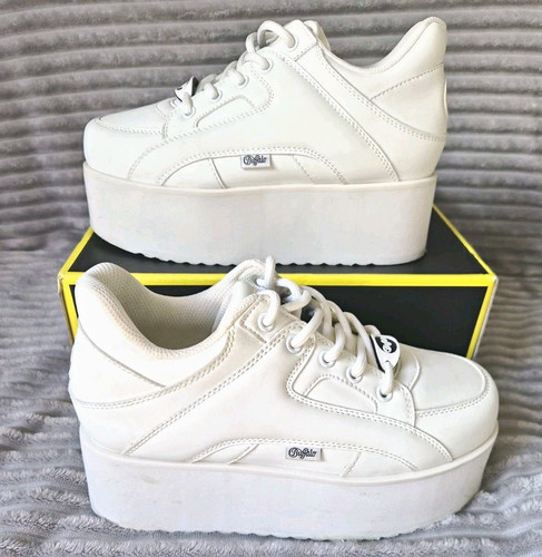 Buffalo vegan platform - vegan, white