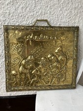 Vintage Embossed Brass