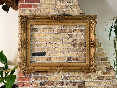 Antique ornate gold gilt - gilt, &