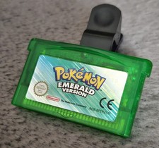 Pokémon Emerald Version Nintendo Gameboy Advance Genuine UK PAL New Battery 