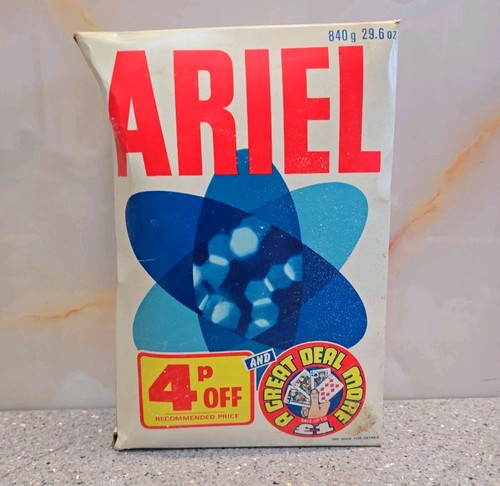 Vintage ariel washing powder - ariel,