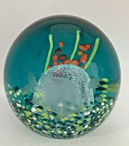 Caithness glass paperweight - caithness,