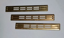 JMI VOX QTY 3 Brass Vents for pre April 1964 AC30 (Repros)