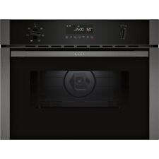 Neff N50 Built-In Compact Combination Microwave Oven - Graphite C1AMG84G0B
