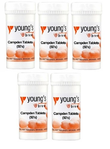 Youngs campden tablets - campden, 50