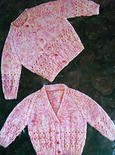 KNITTING PATTERNS PREMATURE BABY BOY GIRL TEENS CARDIGANS SWEATER CAPE OR COATS 