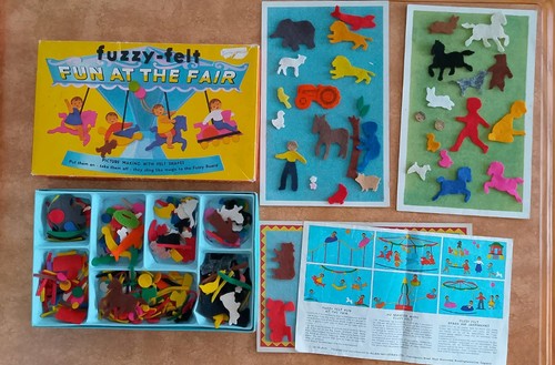 Vintage fuzzy felt fun - fuzzy,