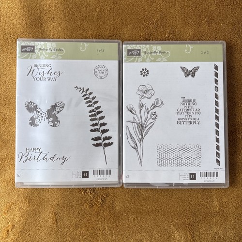 Stampin rubber stamp set - up!,