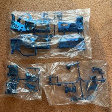 Tamiya M03R M03 R FF02 Blue Plated limited Edition Chassis Parts set 1/10 rare