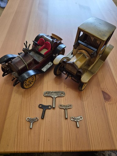 Schuco vintage cars - vintage, cars,