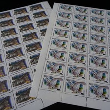 Sheet Of Stamps From Russia -