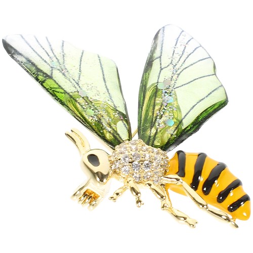 Bee brooch delicate - bee,