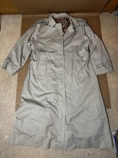 vintage British-made Dannimac trench coat.  Women’s Size M