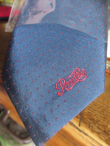 Pepsi cola tie vintage - cola, retro