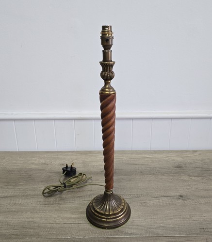 Vintage barley twist wooden - vintage,