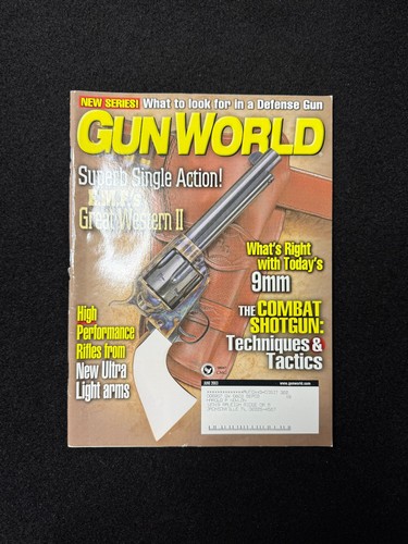 Gun world magazine june - magazine, 2003