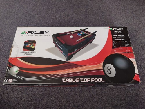 Riley tabletop pool table - riley, 18"