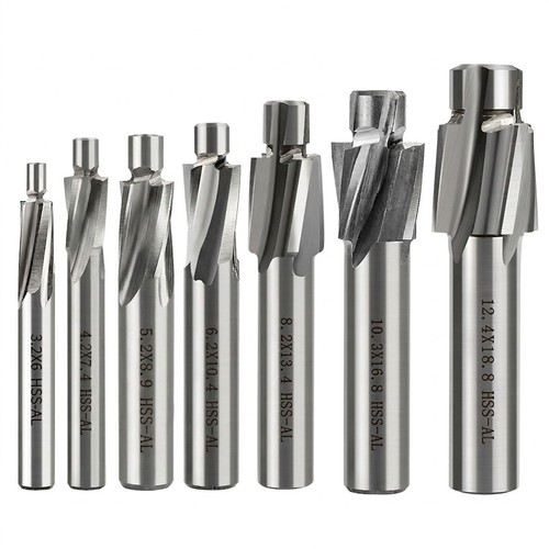 Pcs hss counterbore end mill - counterbore,