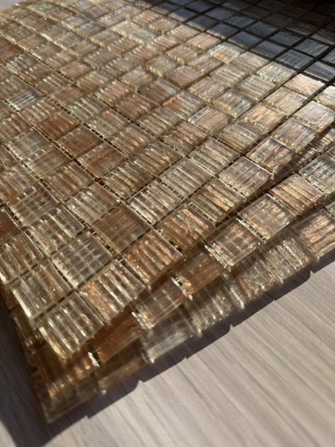 Luxury glass mosaic wall - glass, tiles