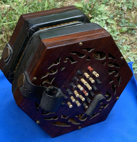 Vintage english concertina - concertina, 48