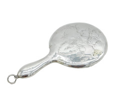 Sterling Silver Floral Pattern