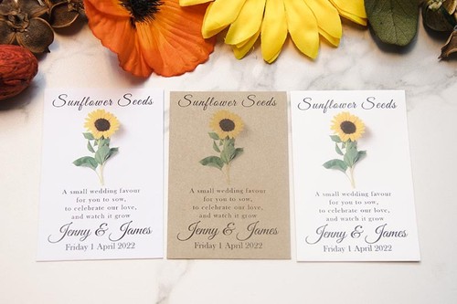 Personalised wedding seed - personalised,